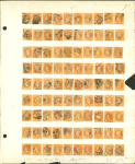 Stamp of France » Collections 1863, Spectaculaire ensemble de plus de 5000 timbres Napoléon Lauré 40c