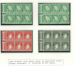 Stamp of Ireland » Definitives 1931-1968 Booklet Panes and Coil Issues: Attractive
