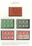Stamp of Ireland » Definitives 1931-1968 Booklet Panes and Coil Issues: Attractive