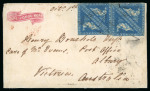 Stamp of South Africa » Cape of Good Hope 1855 Cape Town to Albury, Victoria, Australia: 16d
