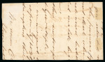 Stamp of South Africa » Cape of Good Hope 1864 CAPE TOWN to PORT LOUIS, MAURITIUS.FRONT : Partial