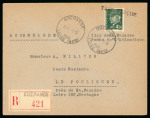 Stamp of France » Libération 1944, Incroyable stock de + de 600 lettres recommandées