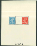 Stamp of France » Blocs et Feuillets 1925-1935, Ensemble des Blocs-Feuillets Y&T n°1 à 3