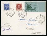 Stamp of France » Libération 1945, Ensemble de 11 lettres affranchies avec timbres