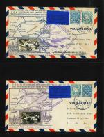 Stamp of Ireland » Airmails 1923-1947 Interesting and an unusual array of 38 airmail