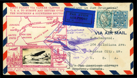 Stamp of Ireland » Airmails 1923-1947 Interesting and an unusual array of 38 airmail