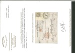 Stamp of France » Lettres Classiques 1875, Cérès n°56 coin de feuille cachet "Contrôle TP" sur lettre