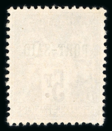 CANCEL Port-Saïd, 1900: Série de 13 REIMPRESSIONS au