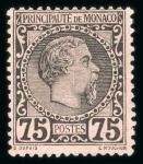 Stamp of Colonies françaises » Monaco 1885-1976, Stock de Monaco dans 2 albums entre les