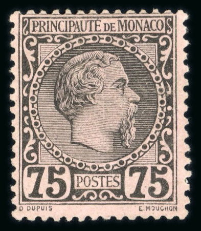 Stamp of Colonies françaises » Monaco 1885-1976, Stock de Monaco dans 2 albums entre les