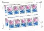 Stamp of Colonies françaises » Wallis et Futuna 1982-1992, Dans un classeur, stock de feuillets non-dentelés
