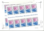 Stamp of Colonies françaises » Wallis et Futuna 1982-1992, Dans un classeur, stock de feuillets non-dentelés