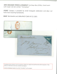 Stamp of South Africa » Cape of Good Hope 1854 Cape town to Grahamstown1855 Grahamstown to Somerset1863