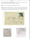 Stamp of South Africa » Cape of Good Hope 1854 Cape town to Grahamstown1855 Grahamstown to Somerset1863