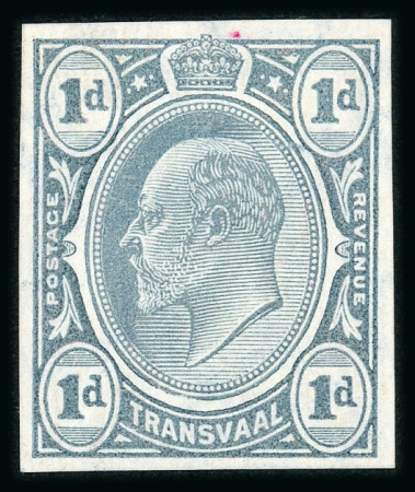 Stamp of South Africa » Transvaal » 1905-09 Watermark Multiple Crown CA Monocolours » Imperforate Colour Trials 1905-09 Watermarked Multiple Crown CA Monocolours