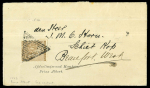 Stamp of South Africa » Cape of Good Hope 1881-89 Trio of envelopes franked with Lady Hope seated rectangular stamps 1d, 2d or 3d single frankings
