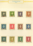 Stamp of Romania » Collections, Lots etc. 1917-19, Collection of 110 stamps on 15 pages from