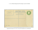 Stamp of Ireland » Political & Transitional Periods Transitional Period Exhibition Collection1922-25 An