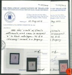 Stamp of British P.O. in Siam (Bangkok) » Stamps 1882-85 Watermark CC and CA, unused and used accumulation