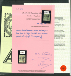 Stamp of British P.O. in Siam (Bangkok) » Stamps 1882-85 Watermark CC and CA, unused and used accumulation