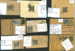Stamp of Indian States » Bundi 1914  Bundi Cow issues used on covers. A lot of 33