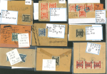 Stamp of Indian States » Bundi 1914  Bundi Cow issues used on covers. A lot of 33