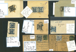 Stamp of Indian States » Bundi 1914  Bundi Cow issues used on covers. A lot of 35