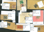Stamp of Indian States » Bundi 1914  Bundi Cow issues used on covers. A lot of 30
