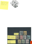Stamp of British P.O. in Siam (Bangkok) » Cancellations » Consular Cachets British Consular Cachets: Specialised group of 34 stamps