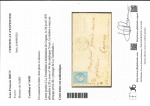 Stamp of France » Lettres Classiques Bordeaux n° 46B avec piquage privé sur lettre de la Tremblade