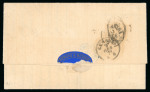 Stamp of France » Lettres Classiques 1870, Lettre à destination de Gênes (Italie) affranchie