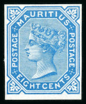 Stamp of Mauritius » 1879-80 De La Rue Watermark CC (SG 92-100) 1879-80 2c., 13c., 17c., 28c., 50c., and 2r50c. set