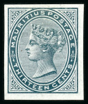 Stamp of Mauritius » 1879-80 De La Rue Watermark CC (SG 92-100) 1879-80 2c., 13c., 17c., 28c., 50c., and 2r50c. set