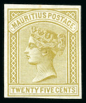 Stamp of Mauritius » 1879-80 De La Rue Watermark CC (SG 92-100) 1879-80 2c., 13c., 17c., 28c., 50c., and 2r50c. set