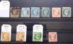 Stamp of France » Collections 1849-1956, collection oblitérée en album avec de belles