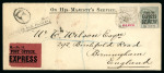 Stamp of Mauritius » Express Delivery Stamps An outstanding collection of the Express Delivery issues