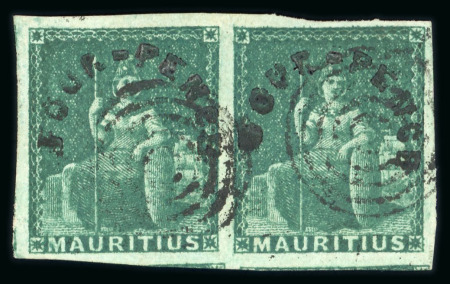 Stamp of Mauritius » 1858-62 Britannia Issues (SG 26-35) 1858, undenominated Britannia issue, imperforate, no