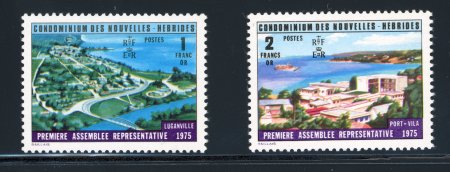 Stamp of Colonies françaises » Nouvelles-Hébrides Nouvelles Hébrides, 1976 : Y&T n°433a et Y&T n°434a