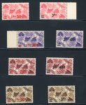 Stamp of Colonies françaises » Côtes des Somalis Cote des Somalis, 1944 : superbe ensemble de 8 variétés