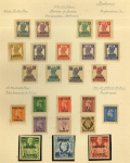 Stamp of Bahrain 1938-1945 Stamps of India and Great Britain overprinted