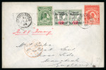Stamp of Nigerias » Niger Coast Protectorate Opobo River: 1896 (Jun 3) envelope sent to England with 1892-94 2d pair, 1894 (Jan) 1/2d and 1894 (May) 1/2d
