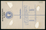 Stamp of Nigerias » Niger Coast Protectorate Old Calabar River: 1893 (Aug 2) 2d registered envelope (size G) sent to England with 1892-94 1/2d, 2d and 5d