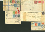 Stamp of Nigerias » Niger Coast Protectorate Collection: Balance group of covers, fronts and cancels with the 1894 (Jan), 1894 (May) and 1897-98 issues