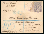 Stamp of Nigerias » Niger Coast Protectorate Collection: Balance group of covers, fronts and cancels with the 1894 (Jan), 1894 (May) and 1897-98 issues