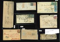 Stamp of India » Collections, Lots etc. 1860-1900, India QV letters and postal stationary,