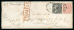 Stamp of India » Collections, Lots etc. 1860-1900, India QV letters and postal stationary,
