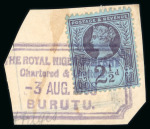 Stamp of Nigerias » Niger Coast Protectorate Collection: Group of Niger Company Territories cancels on Jubilee issues and some used 1892-94 issues