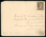 Stamp of India » Collections, Lots etc. 1890-1941, India incoming mail, incl. 1890 The Hague