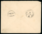 Stamp of India » Collections, Lots etc. 1890-1941, India incoming mail, incl. 1890 The Hague