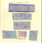 Stamp of Nigerias » Niger Coast Protectorate Collection: Accumulation of Niger Company Territories cancels from Burutu and Akassa